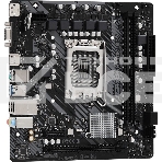 Материнская плата ASRock H610M-HDV, LGA 1700, Intel H610, 2xDDR4, 4xSATA, 1xPCIe 4.0 x16, 1xPCIe x1, 1xHDMI, 1xDP, 1xVGA, 1x 1Gb LAN, 2xUSB-A 3.2 Gen 1, 4xUSB-A 2.0, 3x3.5 мм, 7.1, mATX, фото4