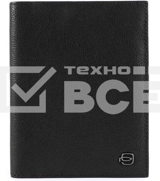 Обложка для документов Piquadro Black Square PP1660B3/N черный натур.кожа