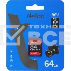 Флеш карта SDHC 64GB Netac Class 10 UHS-I U1 P600 [NT02P600STN-064G-R], фото3