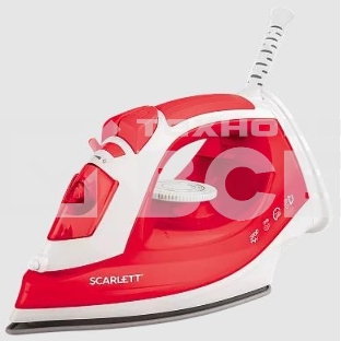 Утюг Scarlett SC-SI30P15 (красный) Мощность, Вт: 2000; Световой индикатор работы: Да; Регулируемый пар до г/мин: 40; Паровой удар до г/мин: 120; Резервуар для воды, мл: 180; Функция разбрызгивания воды: Да; Терморегулятор: Да; Вертикальное отпаривание: Да