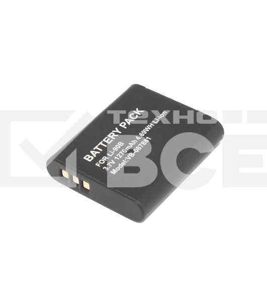 Аккумуляторная батарея для фотоаппарата Olympus SP-100EE, Tough TG-4 (Li-90B) 3,7V 1270mAh