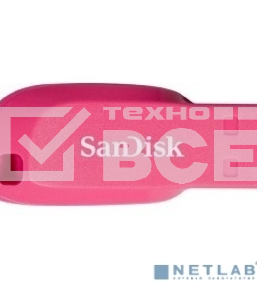Флеш диск 16GB SanDisk CZ50 Cruzer Blade, USB 2.0, Pink