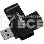 Флеш диск ADATA USB3 64GB UC310-64G-RBK, фото3