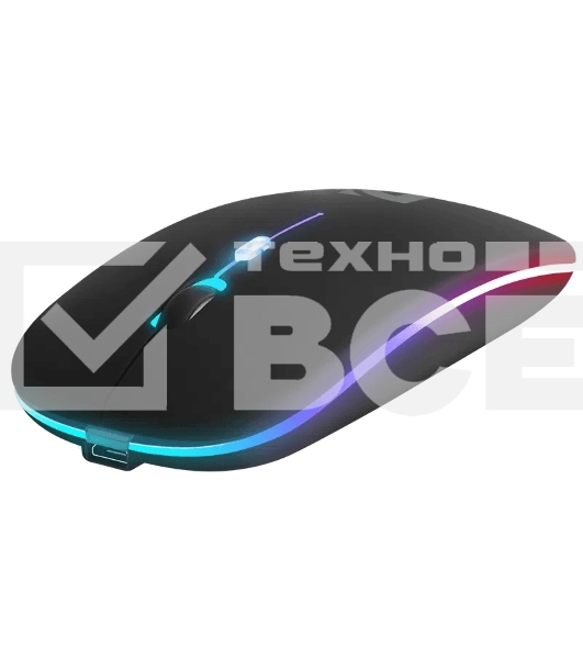 Мышь беспроводная Defender Coda MB-261 черный, 1600 dpi, радиоканал, Bluetooth, USB, кнопки - 4