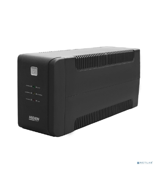 Источник бесперебойного питания HIDEN EXPERT ULI600E 600ВА/360Вт Линейно-интерактивный,4xIEC C13 LED, USB, встроенный АКБ 1 x 12В/7Ач УТ-00002431