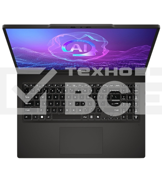 Ноутбук MSI Venture A16 AI+ A3HMG-027XRU AMD Ryzen AI 5 340/16Gb/SSD 512Gb/16'/OLED/2K (2048x1280)/120Hz/NoOS/Solid Gray (9S7-261K21-027)