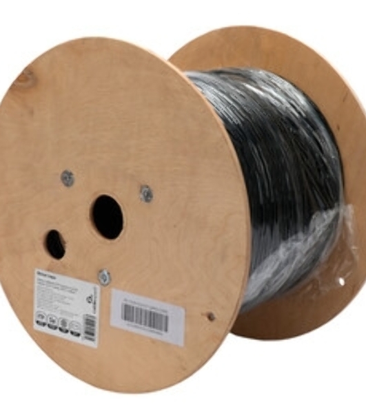 Кабель Cablexpert FPC-5051E-4-CU-OUT, FTP outdoor 4x2x0.51, медный, FLUKE TEST, кат.5e, однож., 305м, катушка, черный