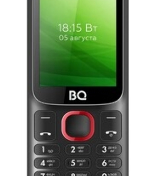 Мобильный телефон BQ 2440 Step L+ черный/красный