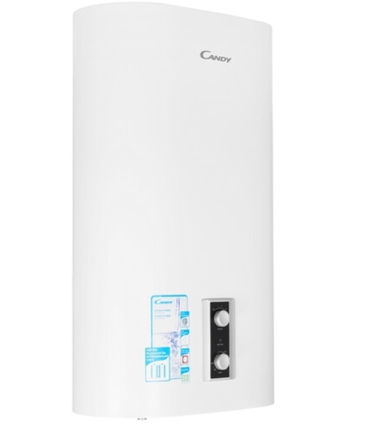 Водонагреватель электрический Candy CF50V-P1 INOX белый, накопительный, 50 л, 2 кВт