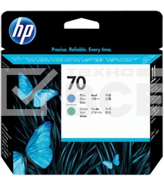 Печатающая головка HP C9408A cyan/green DJ Z2100/Z3100 PS Pro B9100