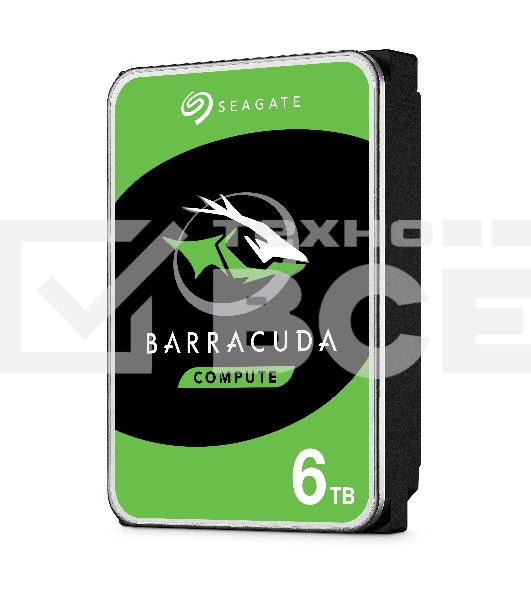 Жесткий диск Seagate 6Tb 5400rpm SATA 6GB/S 256MB ST6000DM003 Seagate Barracuda 3.5