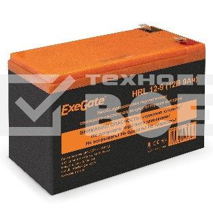 Батарея ExeGate EX285659RUS HRL 12-9 (12V 9Ah 1234W, клеммы F2)