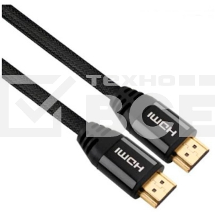 Кабель аудио-видео Ultra HD 8K HDMI (m)/HDMI (m) 1м. позолоченные контакты черный