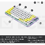 Клавиатура беспроводная Logitech Keyboard POP KEYS DAYDREAM_MINT, фото18