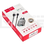 Сетевое зарядное устройство + Кабель Type-C HOCO HC-16293 C12Q/1m/QC 3.0/1 USB/Выход: 5V_9V_12V, 18W, черный, фото 1