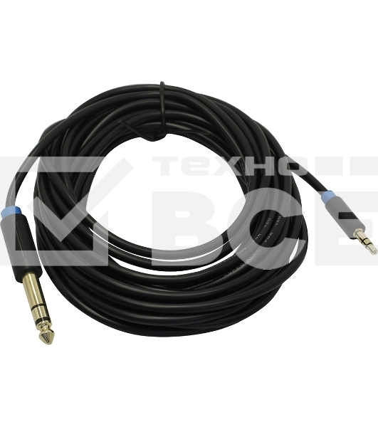 Кабель Vention аудио Jack 6,5 mm M/ 3,5 M - 5 м