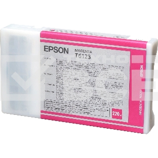 Картридж струйный Epson C13T612300 пурпурный (220 мл) для Stylus Pro 7400, 7450, 9400, 9450