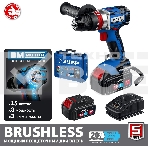 Дрель-шуруповерт Зубр DBS-201-42, 20В, 2 АКБ, Ударная, Кейс, фото14