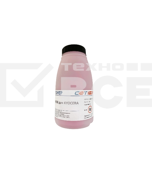 Тонер Cet PK208 OSP0208M-50 пурпурный бутылка 50гр. для принтера Kyocera Ecosys M5521cdn/M5526cdw/P5021cdn/P5026cdn