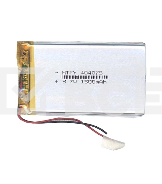 Аккумулятор Li-Pol (батарея) 4*40*75мм 2pin 3.7V/1500mAh