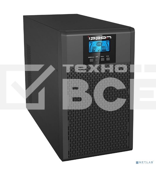 Источник бесперебойного питания Ippon Innova G2 3000 2700Вт 3000ВА черный