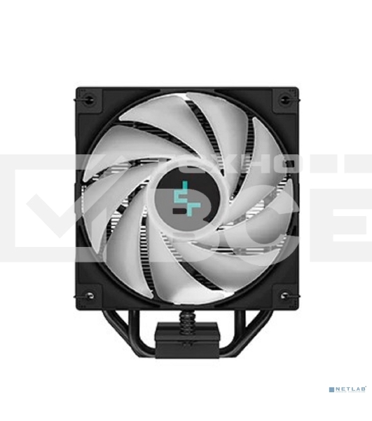 Кулер для процессора DEEPCOOL AG400 BK ARGB черный, 120 мм, алюминий/медь, 2000 об/мин, 31.6 дБ, 4 pin, 220 Вт, 150 мм