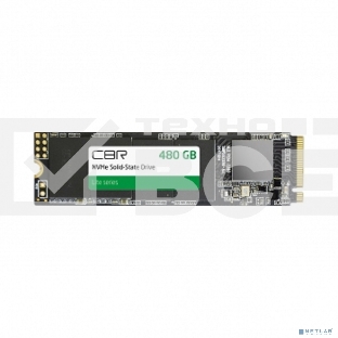 Накопитель SSD CBR, M.2 2280, 480Gb, PCIe 3.0 x4, NVMe, R/W 2100/1600