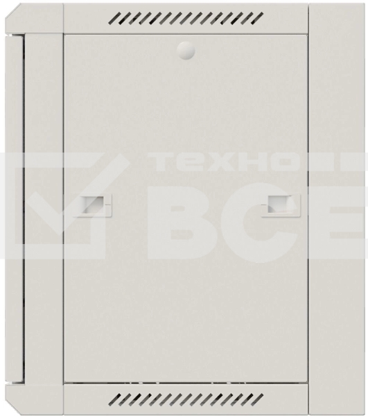 Шкаф коммутационный NTSS Премиум (NTSS-W12U6060FD) настенный 12U 570x600мм пер.дв.металл 60кг серый 500мм 27кг 220град. 635мм IP20 сталь