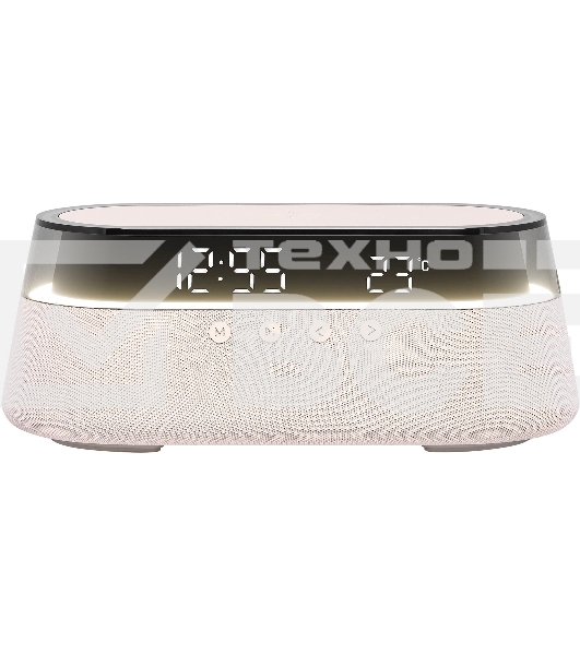 Портативная колонка BBK BTA1212 бежевый 10W 2.0 BT 10м 1800mAh