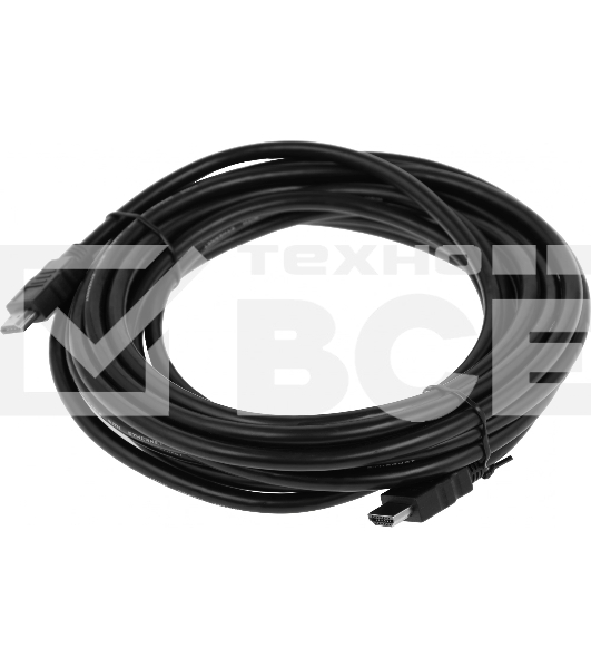 Кабель аудио-видео Cactus CS-HDMI.1.4-7 HDMI (m)/HDMI (m) 7м. Позолоченные контакты черный