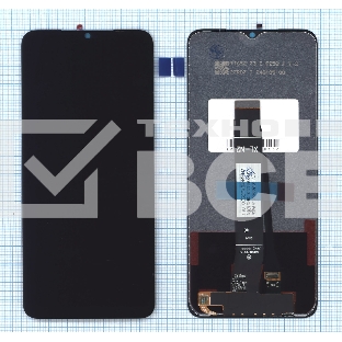 Дисплей для Umidigi G1 MAX в сборе с тачскрином черный