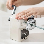 Точилка для карандашей механическая Deli E0620S, 1 отверстие, пластик, ассорти, фото5