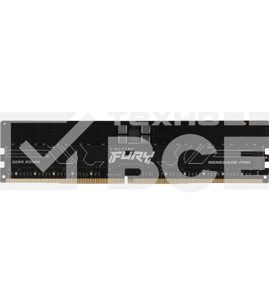 Оперативная память Kingston Fury Renegade Pro, DDR5, 32GB (1x32GB), 6400MHz, CL32, ECC, RDIMM
