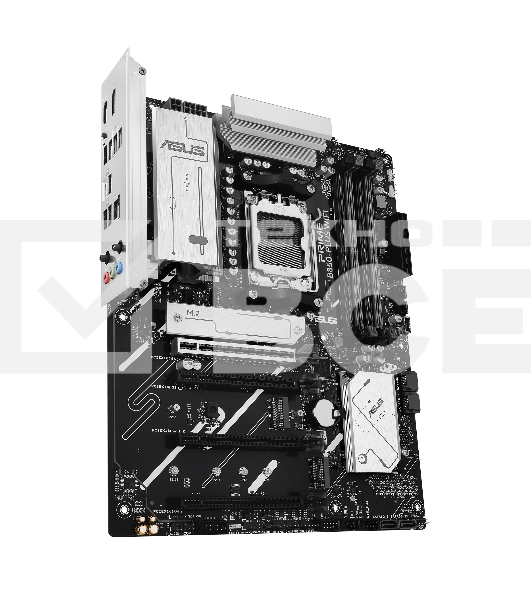 Материнская плата ASUS PRIME B850-PLUS WIFI, AM5, AMD B850, 4xDDR5, 4xSATA, 3xM.2, 1xPCIe 5.0 x16, 1xPCIe 4.0 x16, 2xPCIe 3.0 x1, 1xDP, 1xHDMI, 1x2.5Gb LAN, Wi-Fi 6E, Bluetooth 5.3, 4xUSB-A 10Gbps, 1xUSB-C 10Gbps, 2xUSB-A 5Gbps, 2xUSB-A 2.0, 3x3.5 мм, 7.1