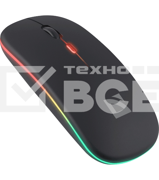 Мышь беспроводная Defender Coda MB-261 черный, 1600 dpi, радиоканал, Bluetooth, USB, кнопки - 4