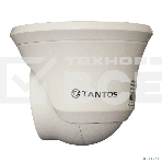 Видеокамера IP Tantos TSi-Beco25FP антивандальная с ИК подсветкой, двухмегапиксельная 1920х1080х30к/с 1/2.9” F23 CMOS сенсор c прогрессивным ск, фото 1