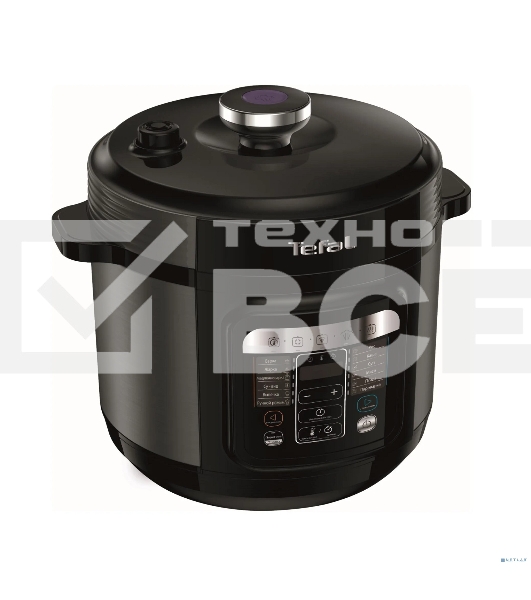 Мультиварка-скороварка Tefal CY601832, 1000Вт, черный