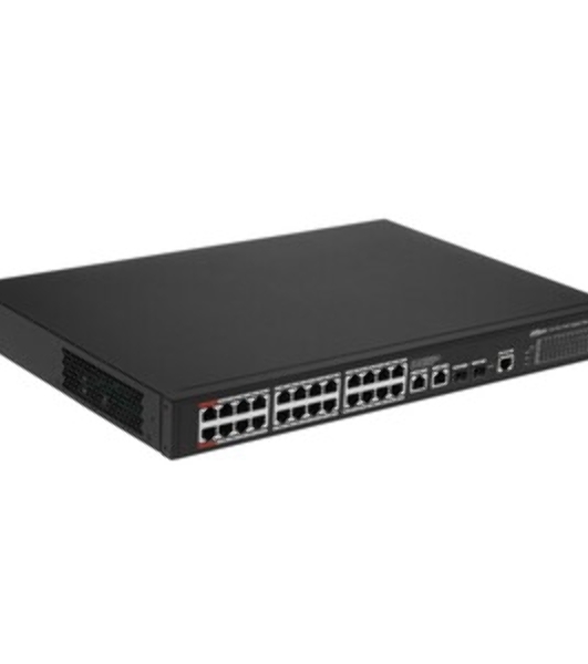 Коммутатор Dahua DH-AS5500-24GT4XF, 24×1 Гбит/с + 4×10 Гбит/с SFP+, управляемый