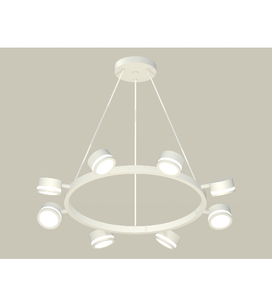 Светильник Ambrella light XB9195200/8 SWH/FR белый песок/белый матовый GX53 (C9195, N8412)