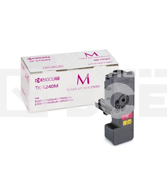 Картридж лазерный Kyocera TK-5240M (1T02R7BNL0) пурпурный для P5026cdn/cdw, M5526cdn/cdw 3000 стр.
