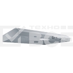 Вытяжка козырьковая Jet Air Light WH/F/60 белый управление: ползунковое (1 мотор), фото2