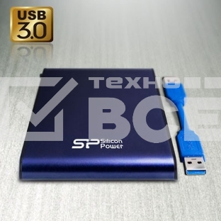 Внешний жесткий диск Silicon Power USB 3.0 1Tb A80 SP010TBPHDA80S3B Armor (5400 об/мин) 2.5