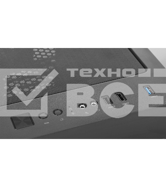Компьютерный корпус Thermaltake H550 TG RGB черный без БП ATX 5x120mm 5x140mm 2xUSB2.0 1xUSB3.0 audio bott PSU