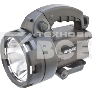 Фонарь NAVIGATOR 94 963 NPT-SP09-ACCU  Прожект. CREE 1х3Вт+4LED, аккум.4В, 4Ач.
