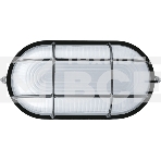 Светильник ЛОН 94 808 NBL-O2-60-E27/BL 1х60Вт E27 IP54 (аналог НПБ 1402 черн. овал с решеткой 60Вт) Navigator 94808, фото2