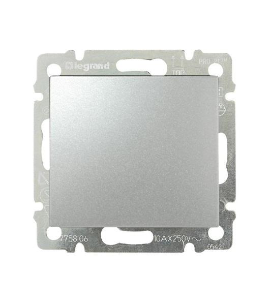 Выключатель, алюм. Valena 