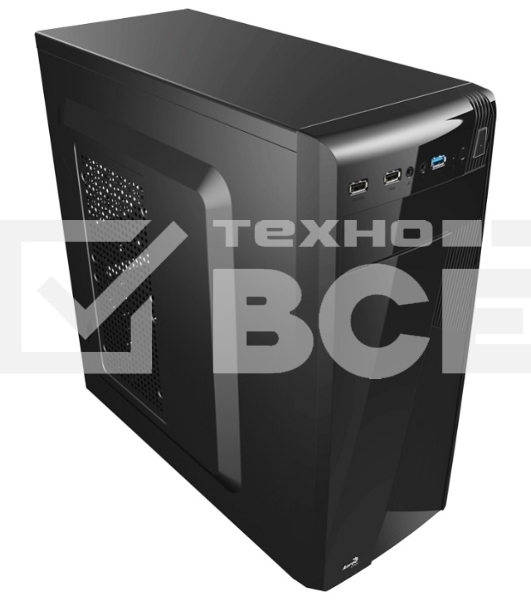 Компьютерный корпус Aerocool / Formula CS-1101 черный без БП ATX 2x120mm 1x140mm 2xUSB2.0 1xUSB3.0 audio
