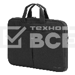 Компьютерная сумка Continent CC-012 Black (15,6), цвет чёрный, фото4