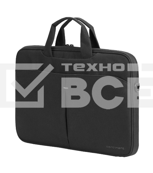 Компьютерная сумка Continent CC-012 Black (15,6), цвет чёрный