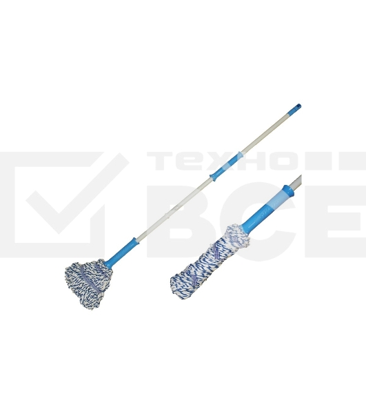 Швабра для пола ТВИСТ с насадкой из микрофибры MopM6